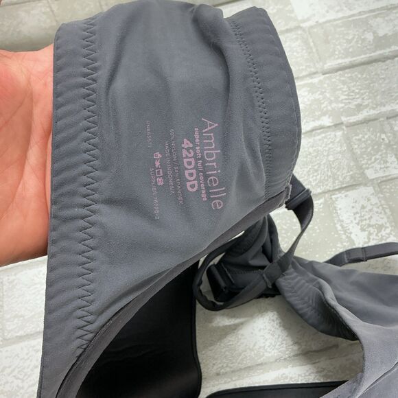 Ambrielle Size 42DDD NWT Super Soft Padded Underwire Full Coverage Bra New - Picture 4 of 4